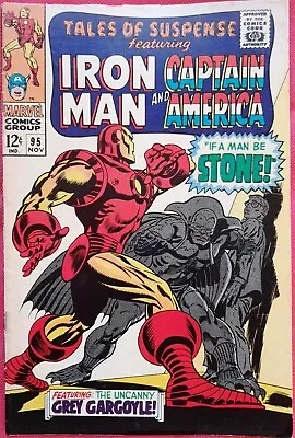 Buy Tales Of Suspense 95 Marvel Silver Age 1967 Captain America Iron Man Vf • 26.50£