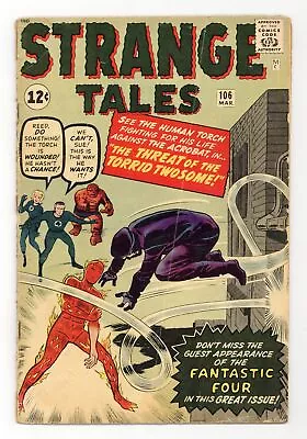 Buy Strange Tales #106 GD- 1.8 1963 • 34.37£