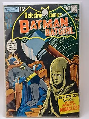 Buy Detective Comics #406, DC 1970, 1st App Dr. Darrk, Batgirl, Neal Adams • 11.04£