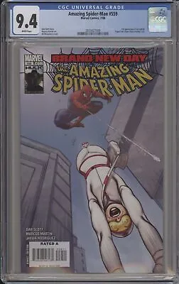 Buy Amazing Spider-man #559 - Cgc 9.4 - 1st App Of Screwball - Paper Doll • 44.77£