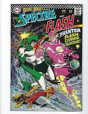 Buy Brave & The Bold #72 -flash/spectre - Dc - 1967 - Vf/nm 9.0 - $99 B.i.n. Obo ! • 78.27£