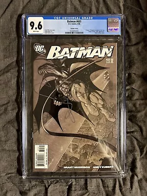 Buy Batman #655 - Kubert Variant - 1st Cameo Damian Wayne - CGC 9.6 • 201.06£