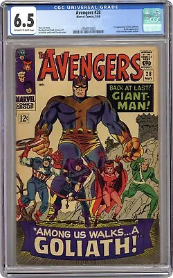 Buy Avengers #28 CGC 6.5 1966 3956075020 1st App. The Collector • 98.95£