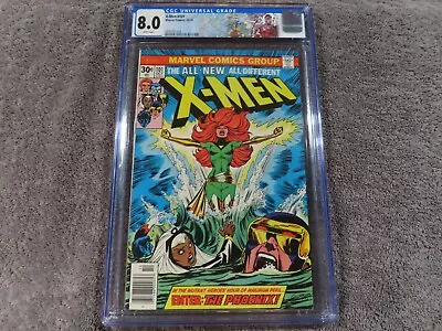 Buy 1976 MARVEL Comics X-MEN #101 Origin & 1st Ap. Of PHOENIX (Jean Grey) - CGC 8.0 • 519.69£