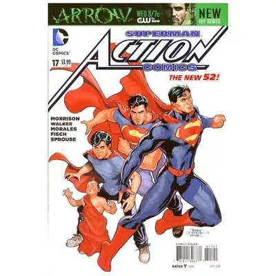 Buy Action Comics (2011 Series) #17 Cover 2 In NM Minus Condition. DC Comics [e: • 3.69£