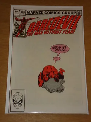 Buy Daredevil #187 Marvel Comic Nm (9.4)  Miller Daredevil October 1982 • 16.99£