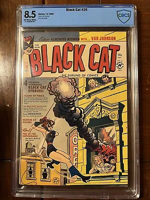 Buy Black Cat Comics #26 12/50 Harvey Cbcs 8.5 Oww Nice Grade Nice Cover Wow!!! • 582.85£