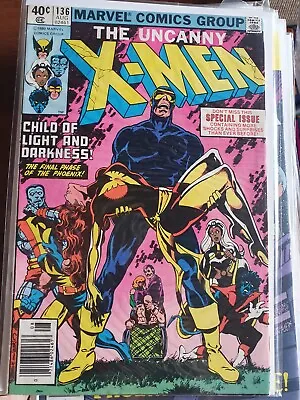 Buy Marvel Comics Uncanny X-men 136 Final Phase Phoenix Saga Vf 1980 • 40.21£