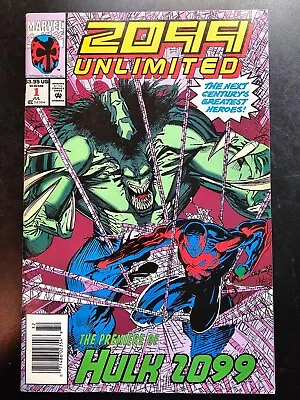 Buy 2099 Unlimited #1 VF First Appearance Hulk 2099 Marvel Comics Spider-Man • 2.37£