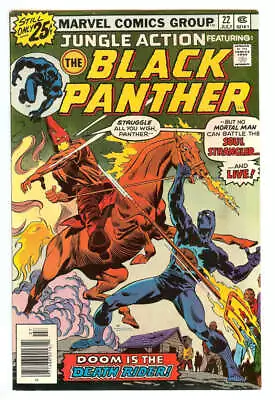 Buy Jungle Action #22 7.5 // Black Panther Vs The Ku Klux Klan Marvel Comics 1976 • 35.85£