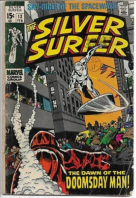 Buy SILVER SURFER COMIC No 13, 1970 • 40£