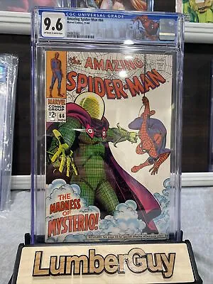 Buy Amazing Spider-man #66 Cgc Nm+ 9.6 1966 Marvel Comics Green Goblin Mysterio • 1,585.97£
