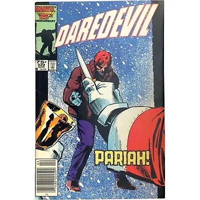 Buy Daredevil #229 Frank Miller News Stand  Marvel Comics 1986 F/VF  • 12.60£
