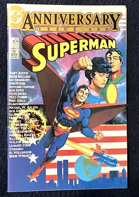 Buy Superman # 400 (Oct.  1984) Big Anniversary Issue, Jack Kirby, Ray Bradbury, VF • 23.79£