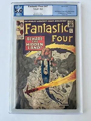 Buy Fantastic Four #47 - PGX 5.0 - 1st Maximus, Cents, Inhumans, Marvel • 60£