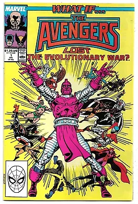 Buy What If #1 The Avengers Lost The Evolutionary War? FN/VFN (1989) Marvel Comics • 11£