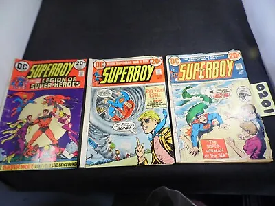 Buy Superboy Lot Of 3 Books #194 #195 And #197 Well Read Worn Books! • 19.78£