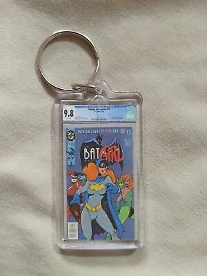 Buy Batman Adventures 12 CGC 9.8 Mini Slab Keychain Harley Quinn • 4£