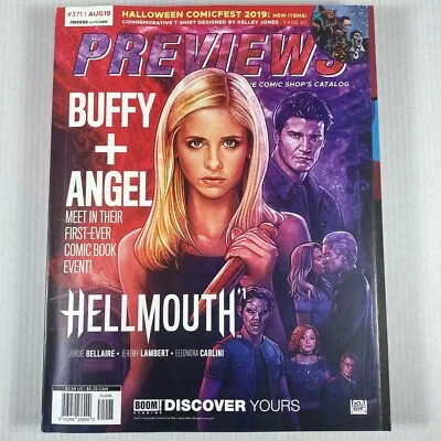 Buy Previews Comic Shop's Catalog # 371 Aug 2019 Buffy Angel Hell Mouth Marked Hine • 4.16£