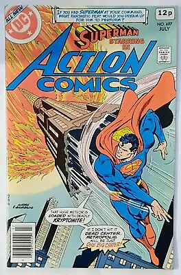 Buy Action Comics 497 VF+ £5 1979. Postage  2.95.  • 5£