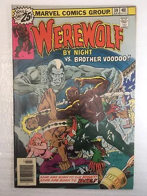 Buy Werewolf By Night 39, Brother Voodoo, 7.5 • 47.58£