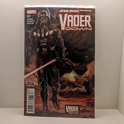 Buy Star Wars Marvel Comic | Vader Down #1 | Regular Mark Brooks Cover • 6£