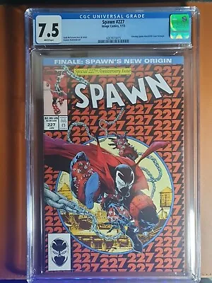 Buy Spawn #227 - Amazing Spider-man #300 Homage - Todd McFarlane - CGC 7.5 • 90£