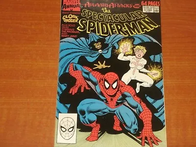 Buy Marvel Comics: THE SPECTACULAR SPIDER-MAN ANNUAL #9  1989 Cloak & Dagger, • 7.99£