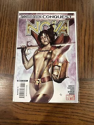 Buy Nova #6 Annihilation Conquest 2007 Marvel Comics NM Bagged And Boarded!!!!! • 5.57£
