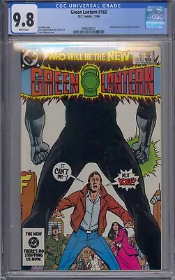 Buy Green Lantern #182 Cgc 9.8 John Stewart Becomes Green Lantern White Pages • 395.89£
