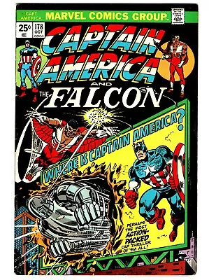 Buy Captain America #178 - The Falcon Battles Lucifer!  (Copy 2) • 7.41£
