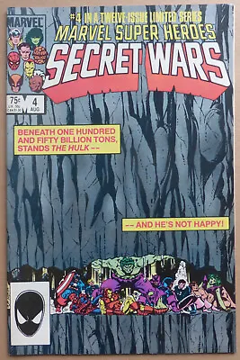 Buy Marvel Super Heroes, Secret Wars #4, High Grade Nm- • 18.50£