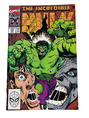 Buy Incredible Hulk #372 Marvel 1990 Return Of Green Hulk NM/9.4 • 4.74£