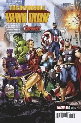 Buy Invincible Iron Man #10 Cafu Avengers 60th Var  • 4.10£