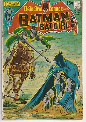 Buy Detective Comics 412 (DC 1971) Batman Batgirl Neal Adams Cover Reader Complete • 4.75£