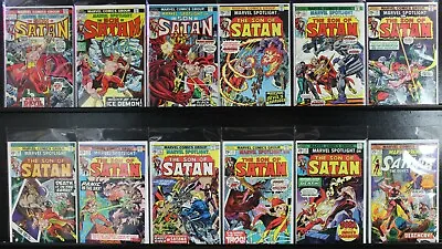 Buy HELLSTROM ! SON OF SATAN LOT, MARVEL PREMIERE #'s 13-24  GHOST RIDER 12 ISSUES • 177.34£