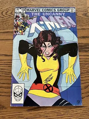 Buy Uncanny X-Men #168 (Marvel 1982) 1st Appearance Madelyne Pryor! Wolverine FN/VG • 9.48£