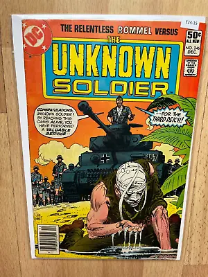 Buy The Unknown Soilder 246 DC Comics 4.0 E24-15 • 6.39£