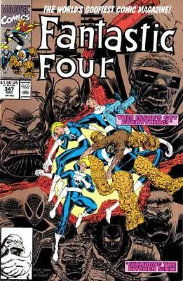Buy Fantastic Four (1961) # 347 2nd Print (7.5-VF-) Art Adams Cover, Spider-Man, ... • 6.75£