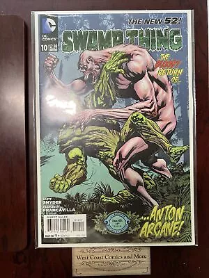 Buy Swamp Thing #10 The Bloody Return Of Anton Arcane The New 52 DC Snyder Unread FS • 8.26£