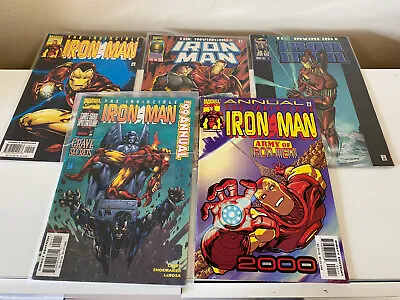Buy The Invincible Ironman Comic Bundle X 5 Years 96-99 • 9.50£