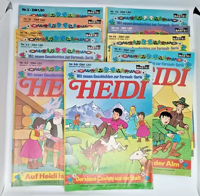 Buy Heidi Lot COMICS German Language Bastei • 26.36£