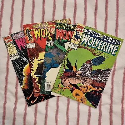 Buy Marvel Comics Presents Vol 1 Wolverine 1991 Comic Bundle Issues 86 87 88 89 • 10£