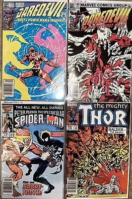 Buy Marvel Keys: Daredevil 178 180 (Miller), Spectacular Spidey 116, Thor 344 Malkth • 18.44£