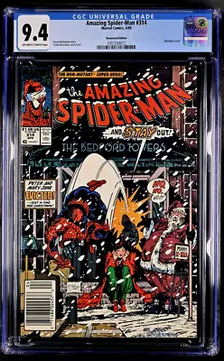 Buy Amazing Spider-Man 314  Newsstand Edition CGC 9.4 NM  W/OW PAGES • 67.28£