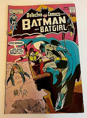 Buy BATMAN AND BATGIRL DC Comic Book Detective Comics 1971 Apr No. 410 VF+ • 15.80£