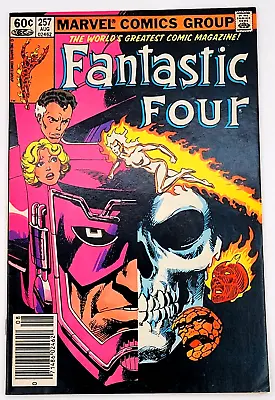 Buy Fantastic Four #257 (1983) / Vf- / Galactus Death Of Empress R'kiii Bronze Age • 23.88£