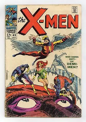 Buy Uncanny X-Men #49 GD- 1.8 1968 1st App. Lorna Dane (Polaris) • 65.95£