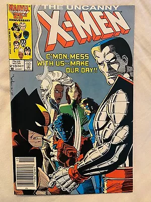 Buy Uncanny X-Men 210, VF 8.0, Marvel 1986, Romita Jr, Newsstand!, Hellfire Club • 11.50£