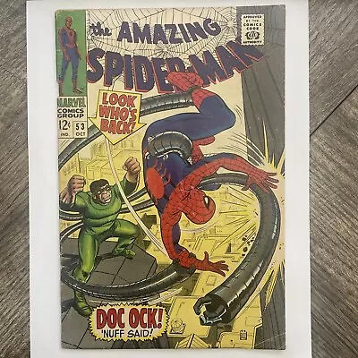 Buy Amazing Spider-man #53, VG+ 4.5, Doctor Octopus • 47.17£